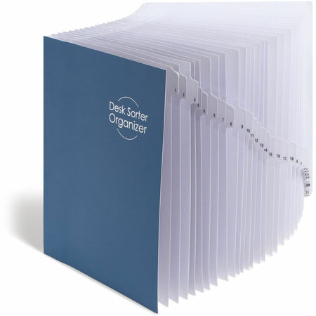 Smead Daily Desk File/Sorter - Printed Tab(s) - Digit - 1-31 - Letter - 8.50’’ Width x 11’’ Length - 35% Recycled - 1