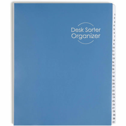 Smead Daily Desk File/Sorter - Digit Tabs 1-31 - Letter Size - 35% Recycled - Filing Jackets & Pockets