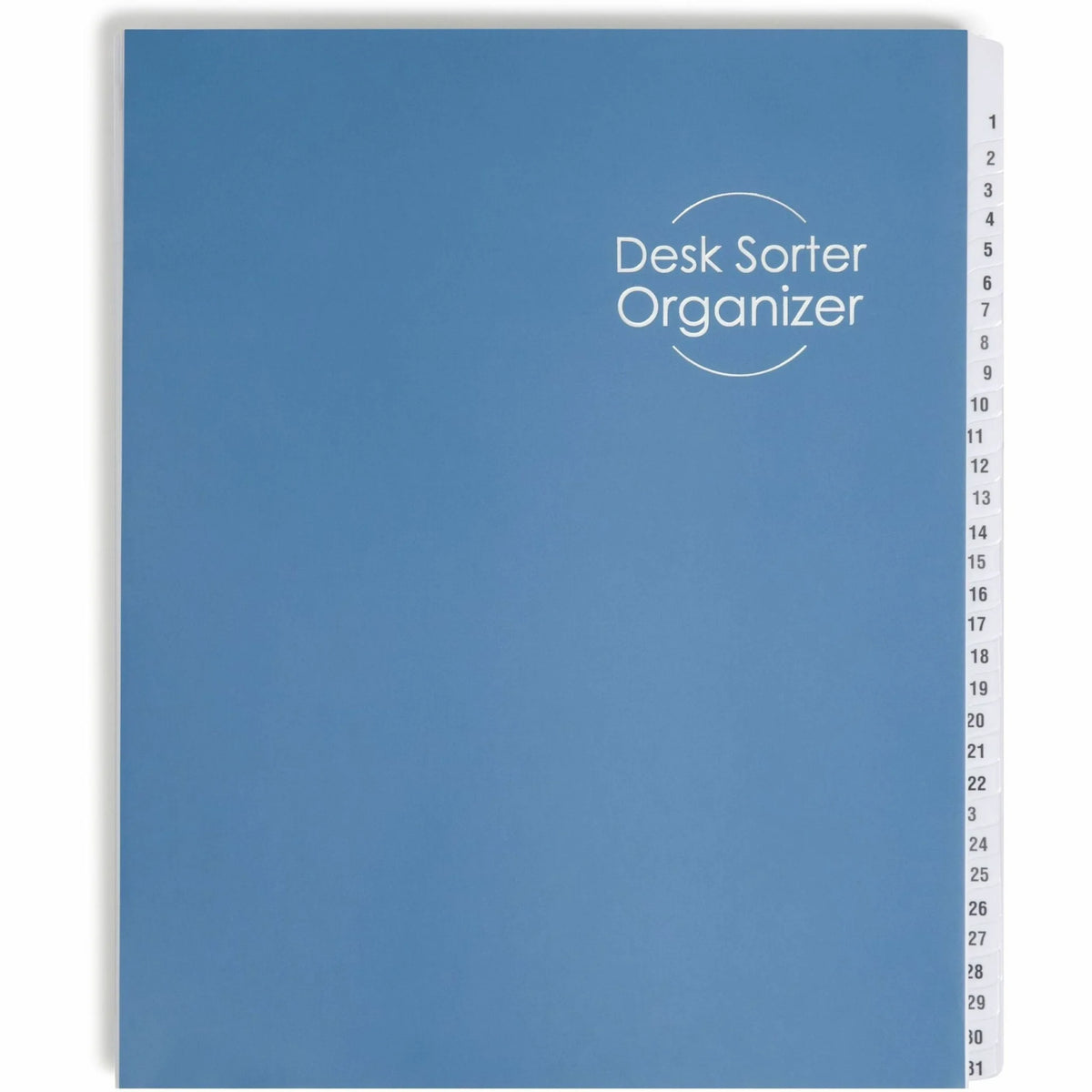 Smead Daily/Monthly Desk File/Sorter - Digit Organizer - Blue Divider - Filing Jackets & Pockets