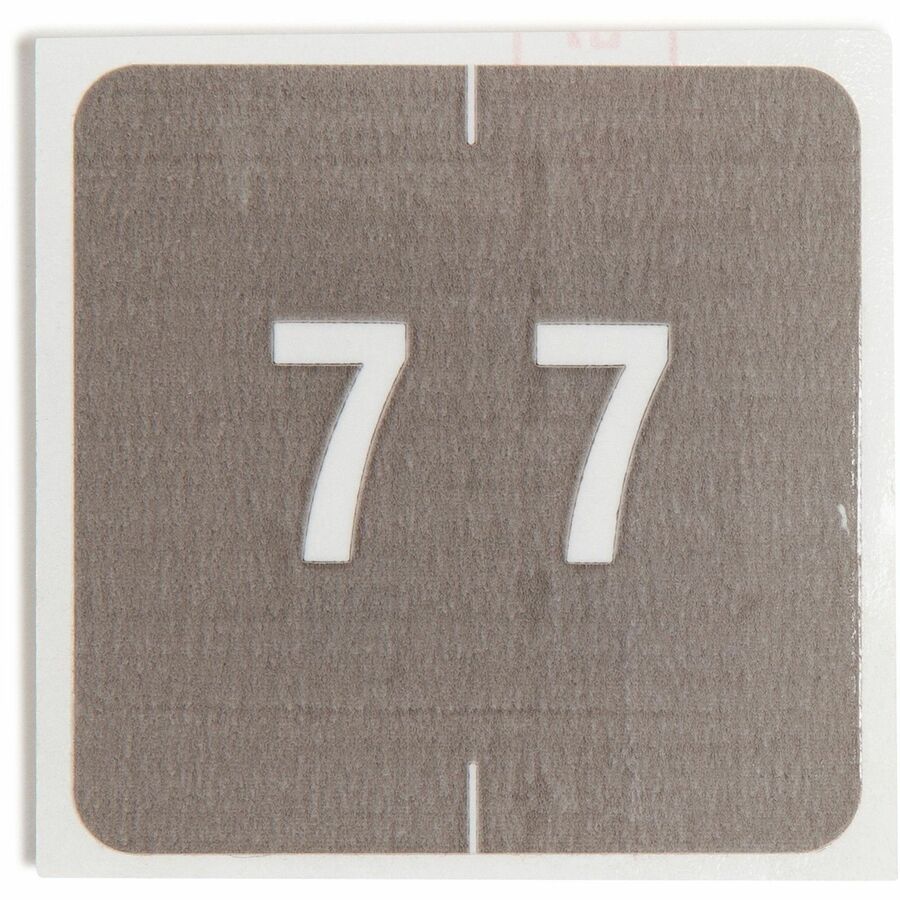 Smead DCC Color-Coded Numeric Labels - Front