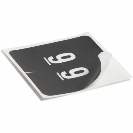 Smead DCC Color-Coded Numeric Labels - 9 - x 1 1/2’’ Width Length - Black - Laminated - 250 / Roll - Filing