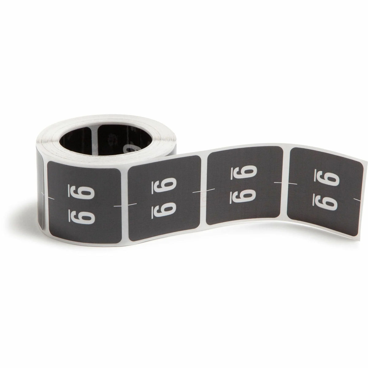 Smead DCC Color-Coded Numeric Labels - 9 - x 1 1/2’’ Width Length - Black - Laminated - 250 / Roll - Filing