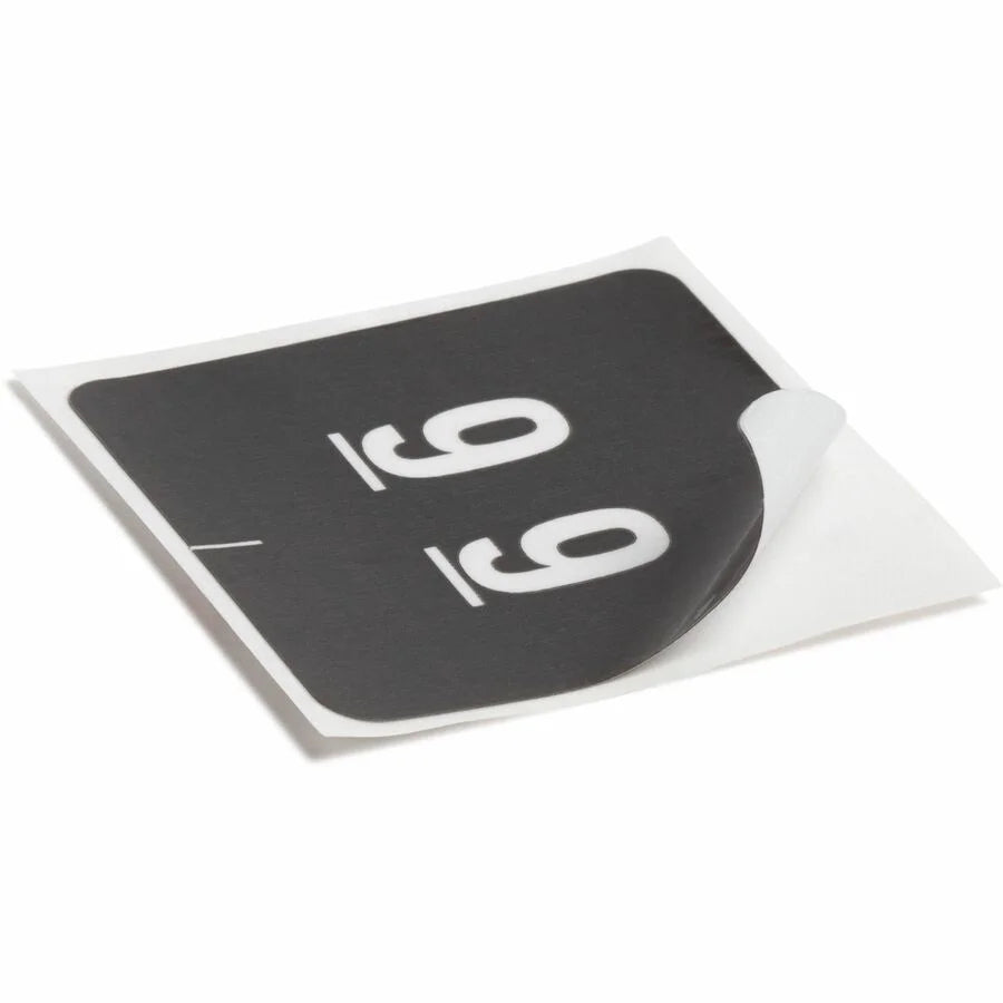 Smead DCC Color-Coded Numeric Labels - 9 - x 1 1/2’’ Width Length - Black - Laminated - 250 / Roll - Filing