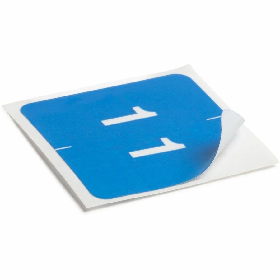 Smead DCC Color-Coded Numeric Labels - Light Blue - 1.5’’ x - 250/Roll - Filing