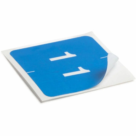 Smead DCC Color-Coded Numeric Labels - Light Blue - 1.5’’ x - 250/Roll - Filing