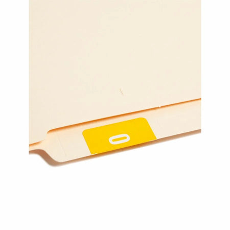 Smead DCC Color-Coded Numeric Labels - Yellow Laminated - 250/Roll - Filing