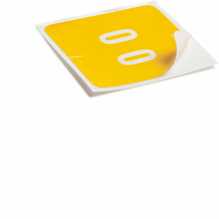 Smead DCC Color-Coded Numeric Labels - Yellow Laminated - 250/Roll - Filing