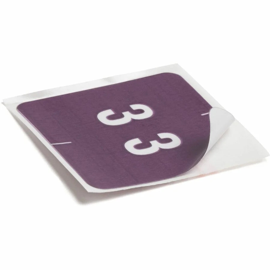 Smead DCC Purple Numeric Labels - Laminated Roll - Filing