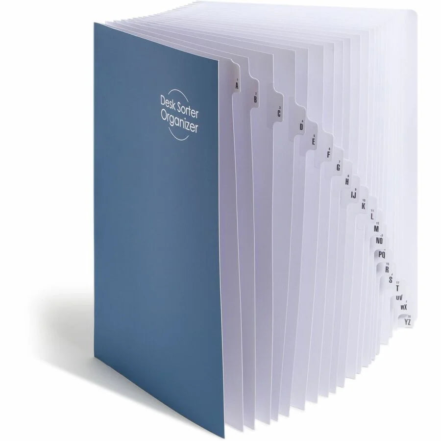 Smead Desk File/Sorter: A-Z Legal Divider Set - 30% Recycled - Filing Jackets & Pockets