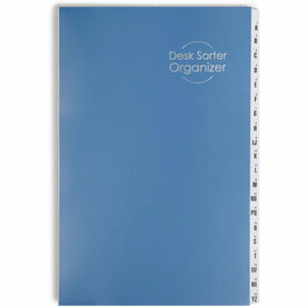 Smead Desk File/Sorter - 20 x Divider(s) - Character - A-Z - Legal - 8.50’’ Width 14’’ Length - 30% Recycled - 1 Each