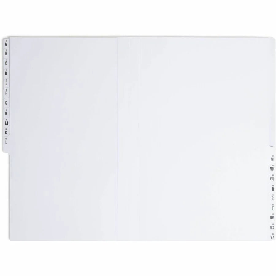 Smead Desk File/Sorter: A-Z Legal Divider Set - 30% Recycled - Filing Jackets & Pockets