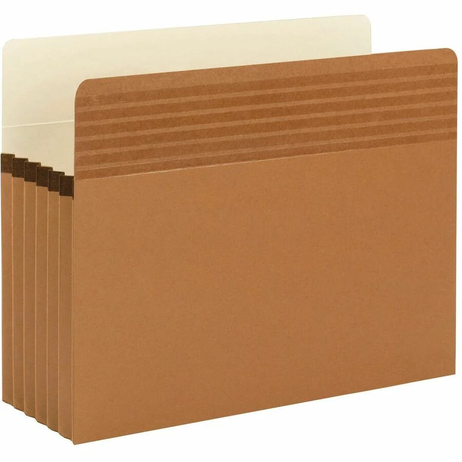 Smead Easy Grip File Pocket: Redrope Tear Resistant - 10/Box - Filing Jackets & Pockets