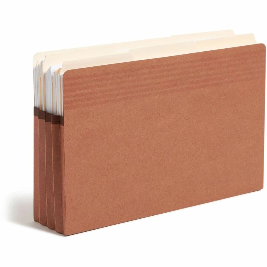 Smead Easy Grip Legal File Pocket - Redrope Tear Proof Gusset - Filing Jackets & Pockets