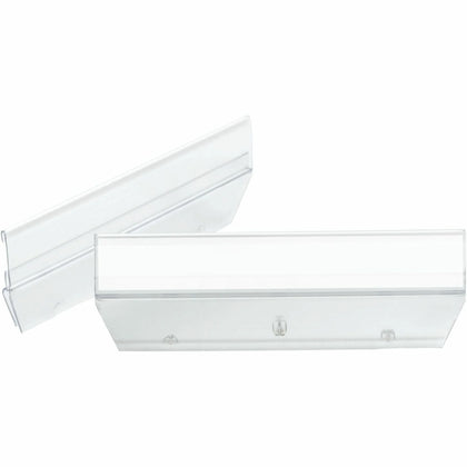 Smead Easy Slide Hanging Folder Tabs - Clear Poly - 18 Pack - Folders & Accessories