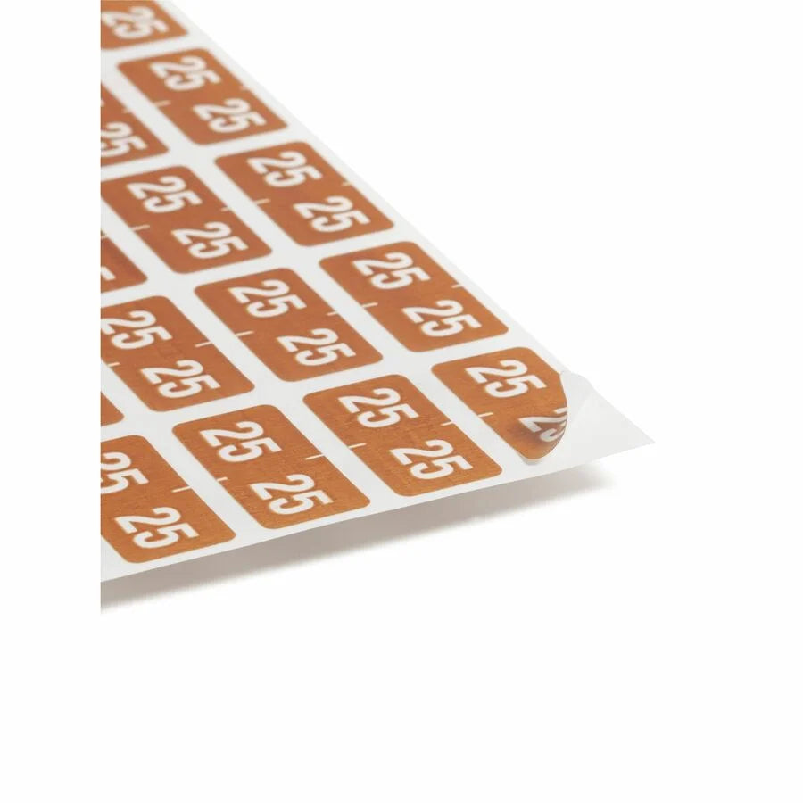 Smead ETS Color-Coded Year Labels - Brown - Organize with Ease - Color-Coding