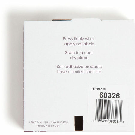 Smead ETYJ Color-Coded Year Labels - 3/4’’ Height x 1 1/2’’ Width - Roll - Orange - Paper - Laminated - Color-Coding