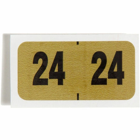 Smead ETYJ Color-Coded Year Labels - Rolls - Front