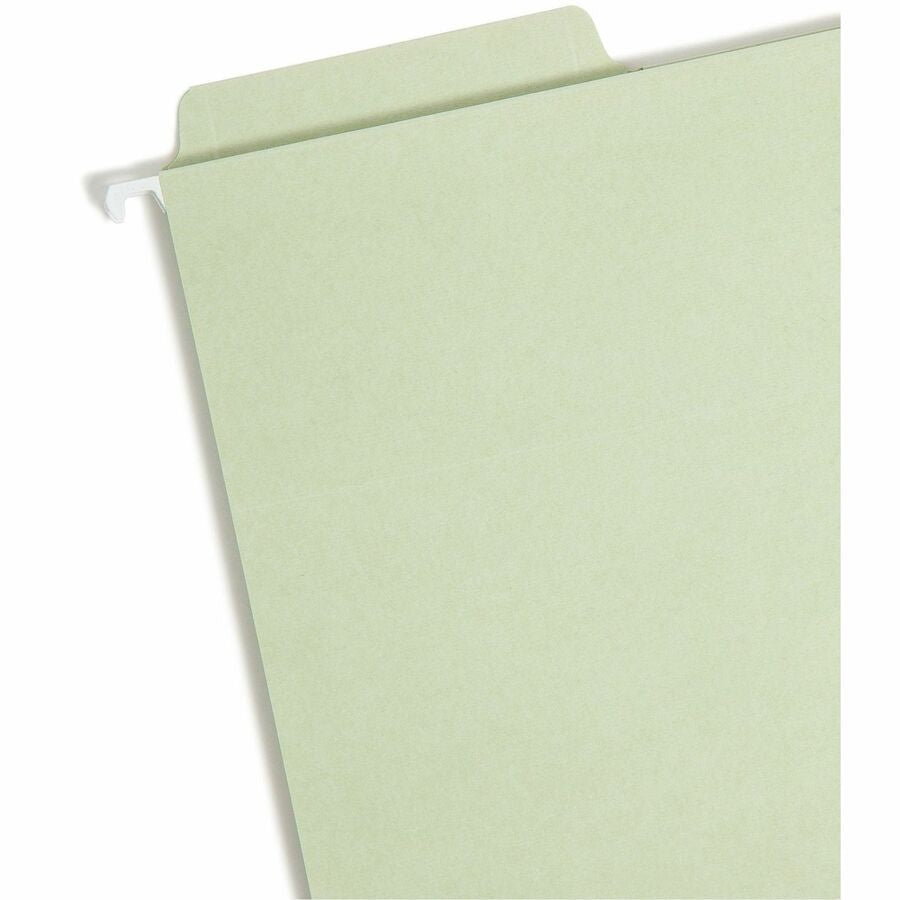 Smead FasTab 1/3 Tab Cut Letter Recycled Fastener Folder - Left