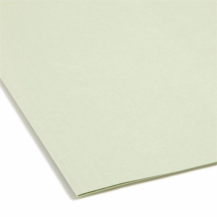 Smead FasTab 1/3 Tab Cut Letter Recycled Fastener Folder - Bottom