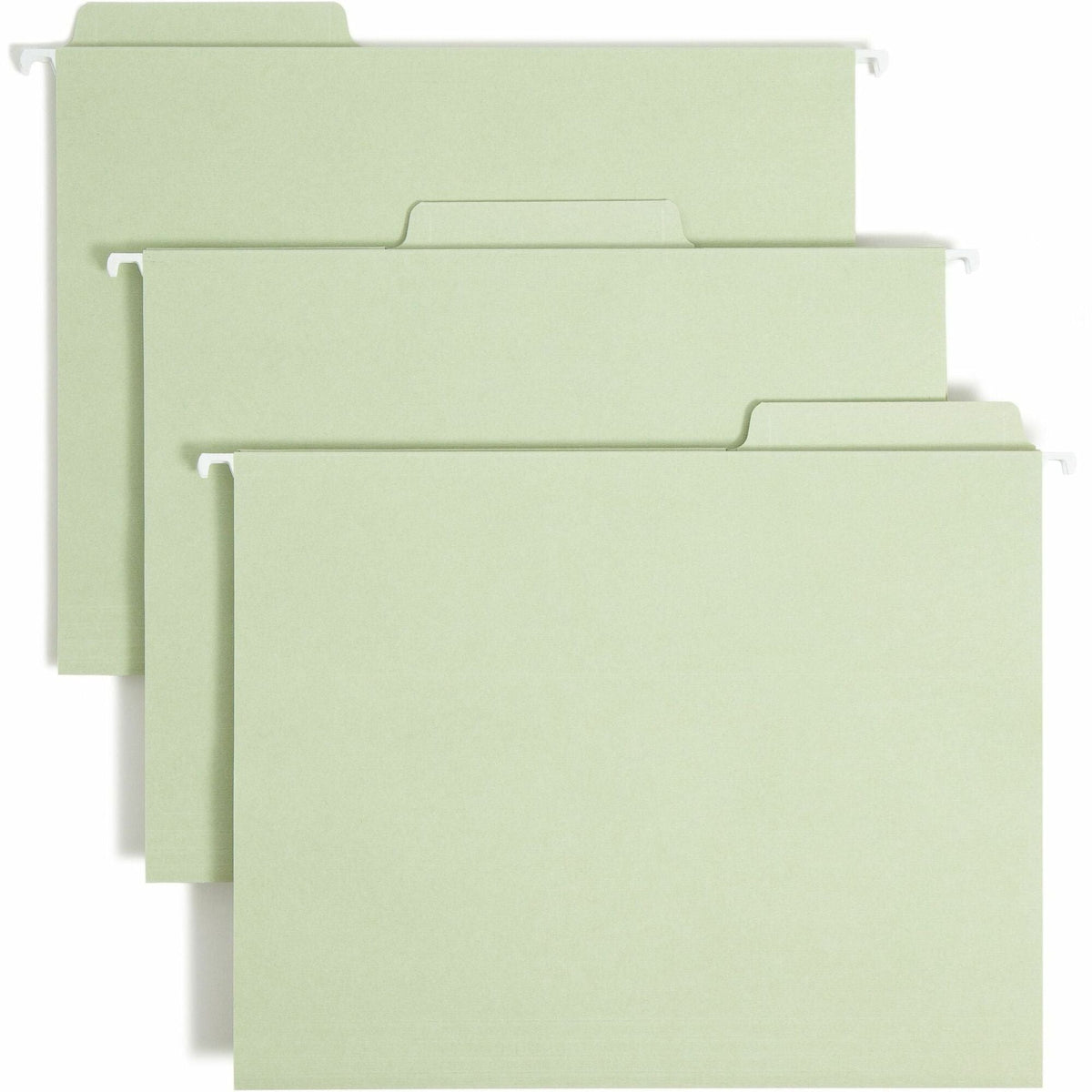 Smead FasTab 1/3 Tab Cut Letter Recycled Fastener Folder - 2000