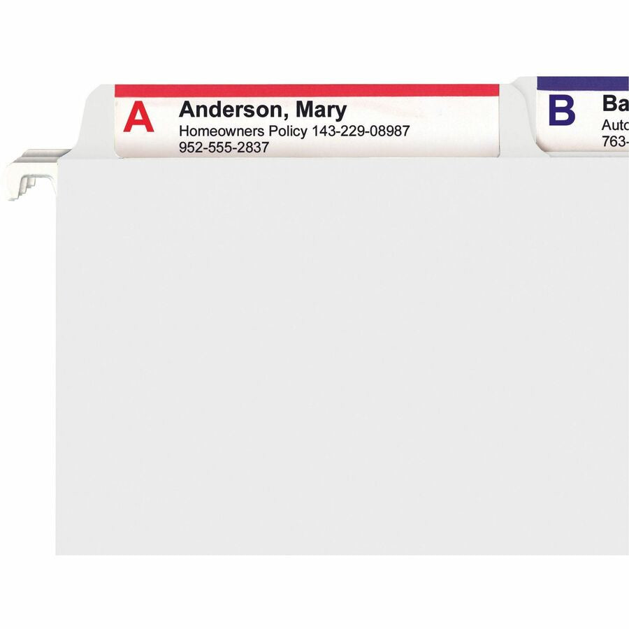Smead FasTab 1/3 Tab Cut Letter Recycled Hanging Folder - Alternate-Image2