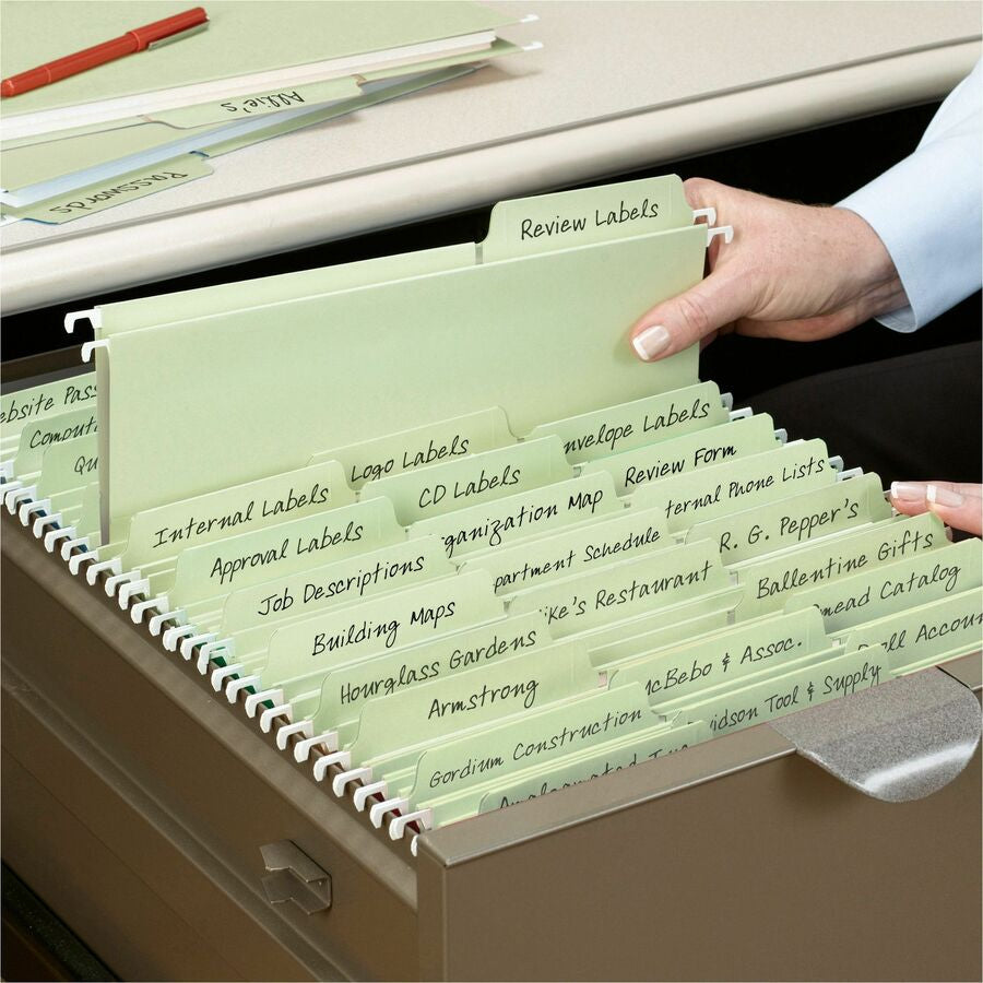 Smead FasTab 1/3 Tab Cut Letter Recycled Hanging Folder - Alternate-Image2