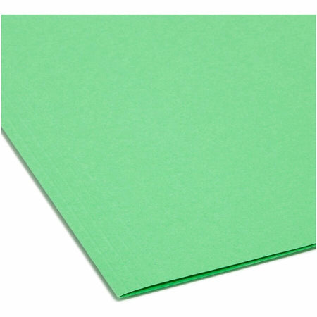 Smead FasTab 1/3 Tab Cut Letter Recycled Hanging Folder - 8 1/2’’ x 11’’ - Top Location - Assorted Position - 11 pt.
