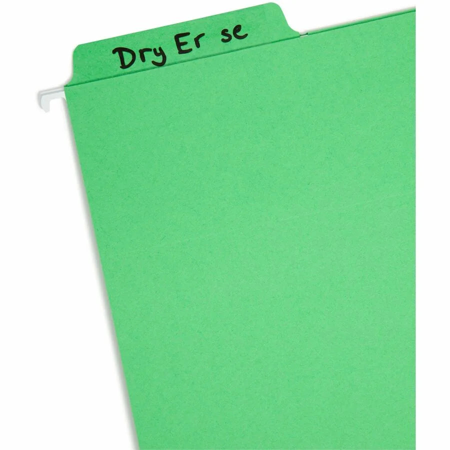 Smead FasTab Hanging Folders - Letter Size 1/3 Tab Cut - Assorted Colors - 18/Box - & Accessories