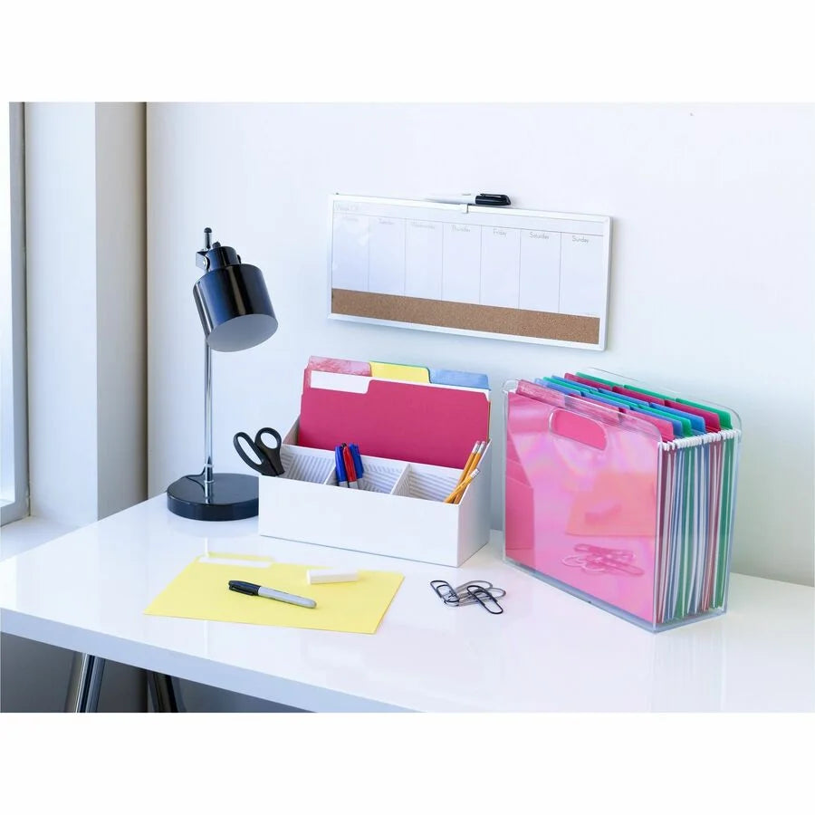 Smead FasTab Hanging Folders - Letter Size 1/3 Tab Cut - Assorted Colors - 18/Box - & Accessories