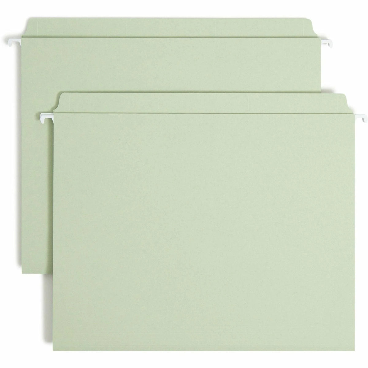 Smead FasTab Hanging Folders - Letter Size - Moss - 20/Box - & Accessories