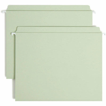 Smead FasTab Hanging Folders - Letter Size - Moss - 20/Box - & Accessories