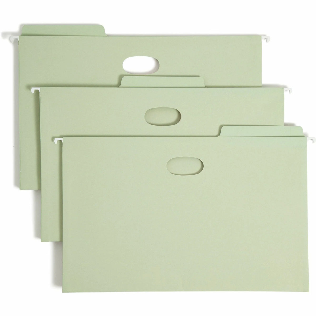 Smead FasTab Legal Hanging Folders - Heavy Duty Moss - 9/Box - & Accessories