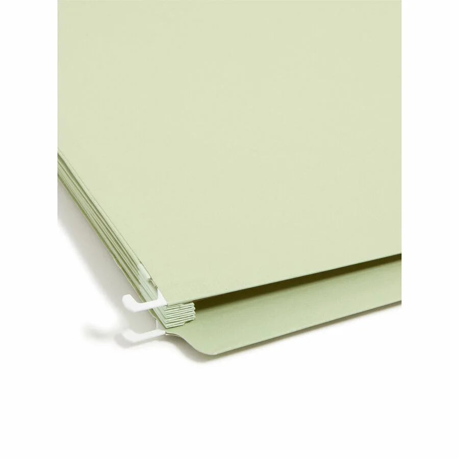 Smead FasTab Legal Hanging Folders - Heavy Duty Moss - 9/Box - & Accessories