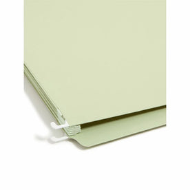 Smead FasTab Legal Hanging Folders - Heavy Duty Moss - 9/Box - & Accessories