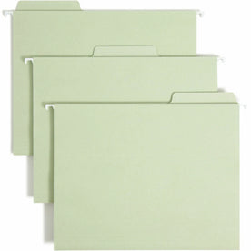 Smead FasTab Recycled Fastener Folders - 1/3 Tab Cut - 18/Box - Hanging & Accessories