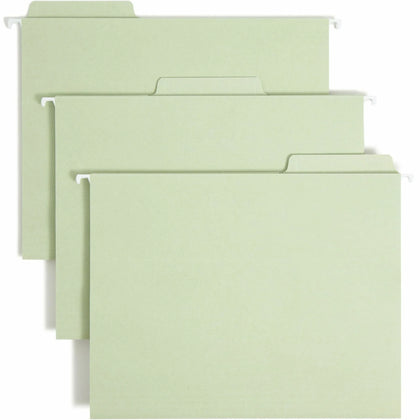 Smead FasTab Recycled Fastener Folders - 1/3 Tab Cut - 18/Box - Hanging & Accessories