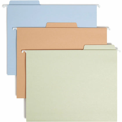 Smead FasTab Recycled Hanging Folders - Heavy Duty 2 Plys - 18/Box - & Accessories