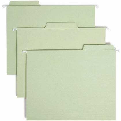 Smead FasTab Recycled Hanging Folders - Heavy Duty Tear Resistant - 20/Box - & Accessories