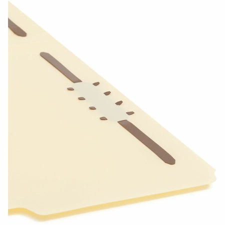 Smead 1/3 Tab Cut Letter Fastener Folder - 8 1/2’’ x 11’’ - 3/4’’ Expansion - 2 2K Fastener(s) - 2’’ Capacity - Folders