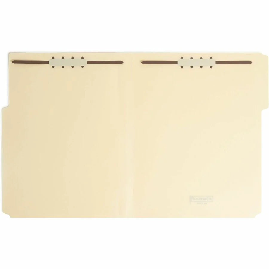 Smead 1/3 Tab Cut Letter Fastener Folder - 8 1/2’’ x 11’’ - 3/4’’ Expansion - 2 2K Fastener(s) - 2’’ Capacity - Folders