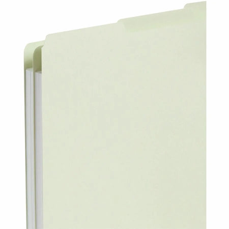 Smead Filing Guides: Blank Tab Assorted Letter Gray Pressboard - 100% Recycled - Guides
