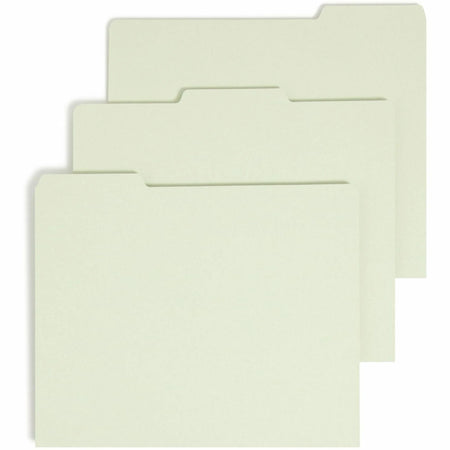 Smead Filing Guides: Blank Tab Assorted Letter Gray Pressboard - 100% Recycled - Guides