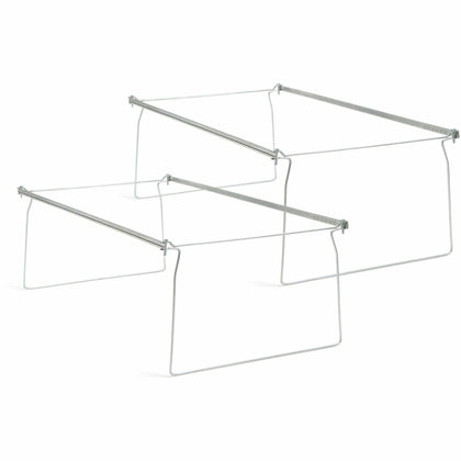 Smead Hanging Folder Frames: Legal Size Steel Frames Gray - 2/Pack - Folders & Accessories