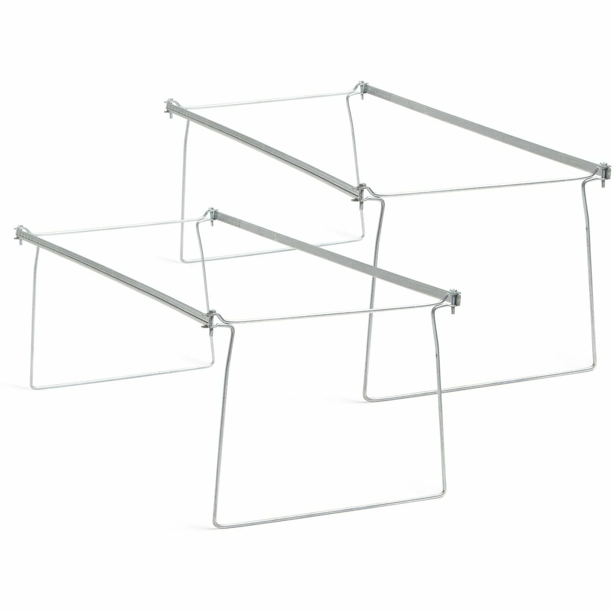 Smead Hanging Folder Frames 24’’ Long Gray Steel 6 / Carton Letter (SMD64872) - Folders & Accessories