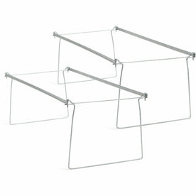 Smead Hanging Folder Frames 24’’ Long Gray Steel 6 / Carton Letter (SMD64872) - Folders & Accessories