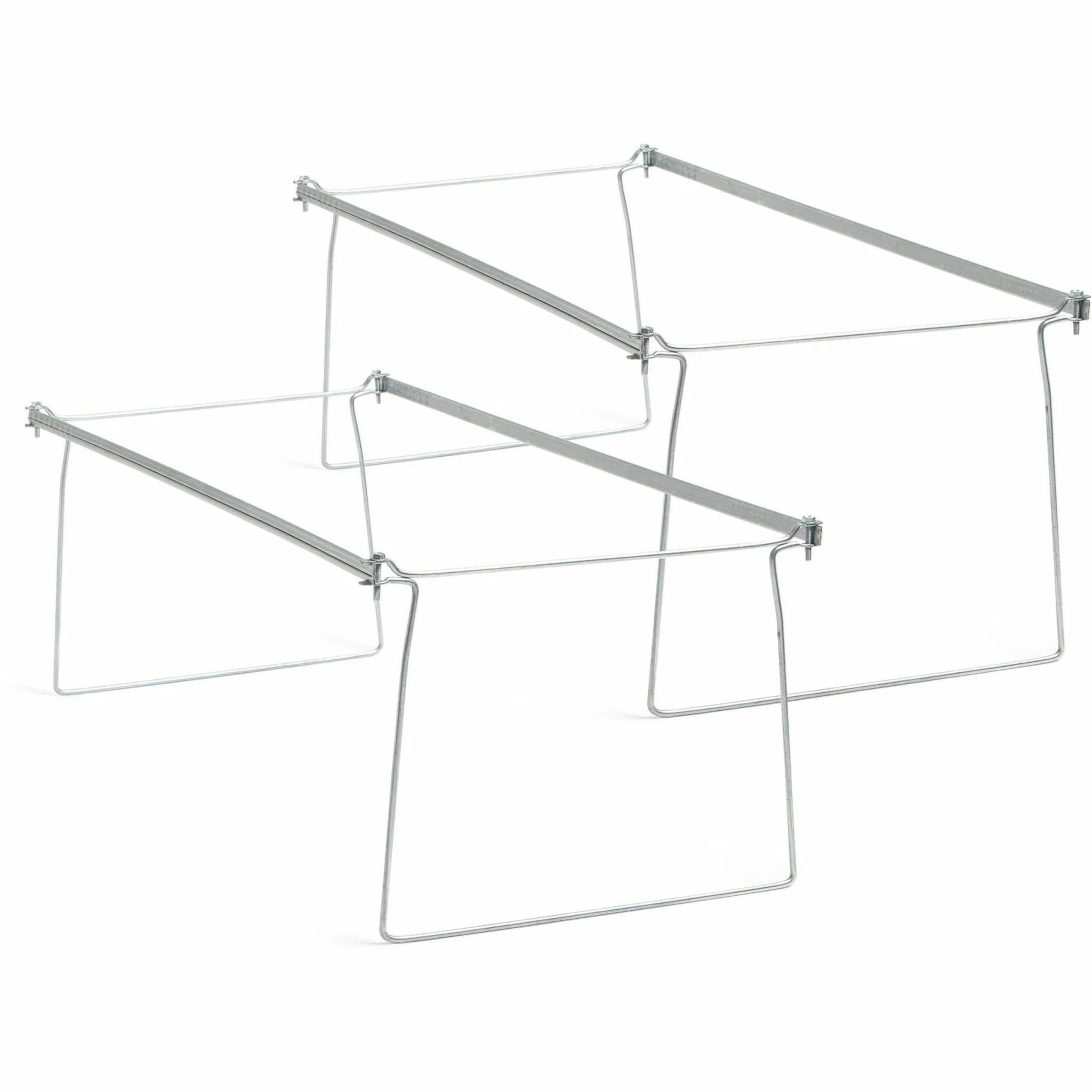 Smead Hanging Folder Frames 24’’ Long Gray Steel 6 / Carton Letter (SMD64872) - Folders & Accessories
