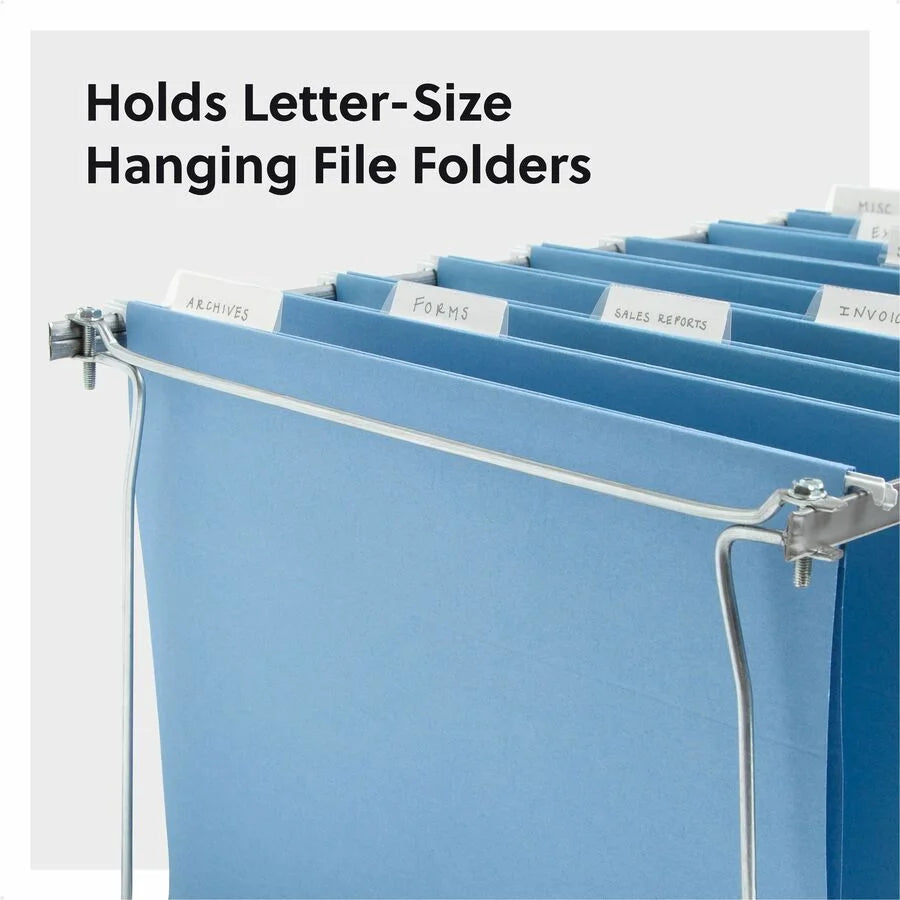Smead Hanging Folder Frames: Letter Size Steel Frames Gray - 2/Pack - Folders & Accessories