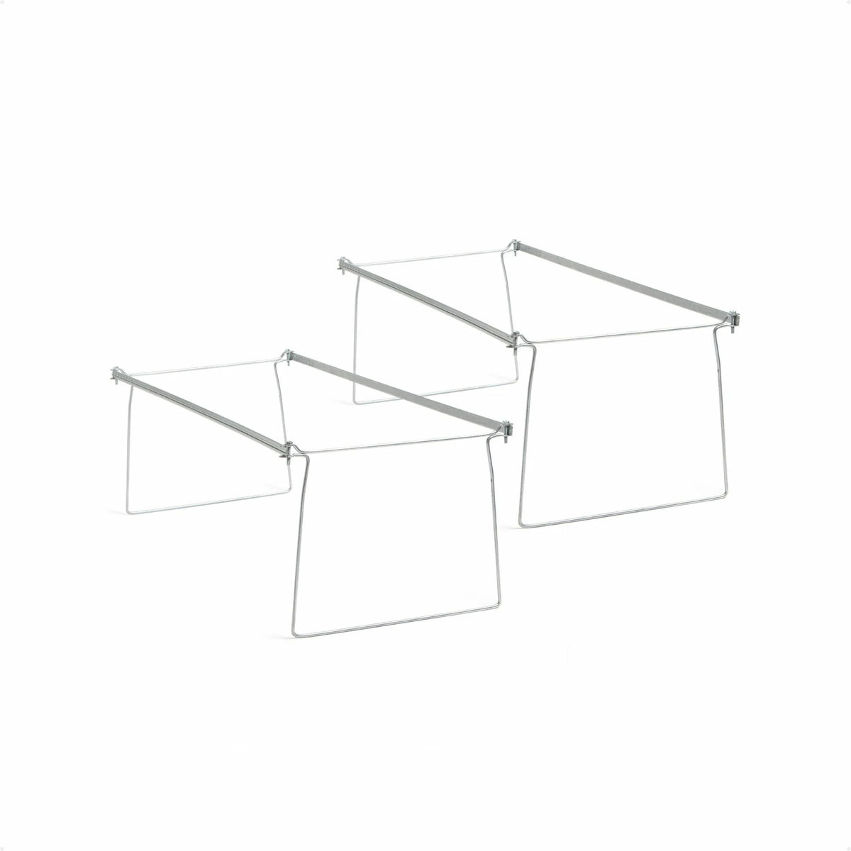 Smead Hanging Folder Frames: Letter Size Steel Frames Gray - 2/Pack - Folders & Accessories