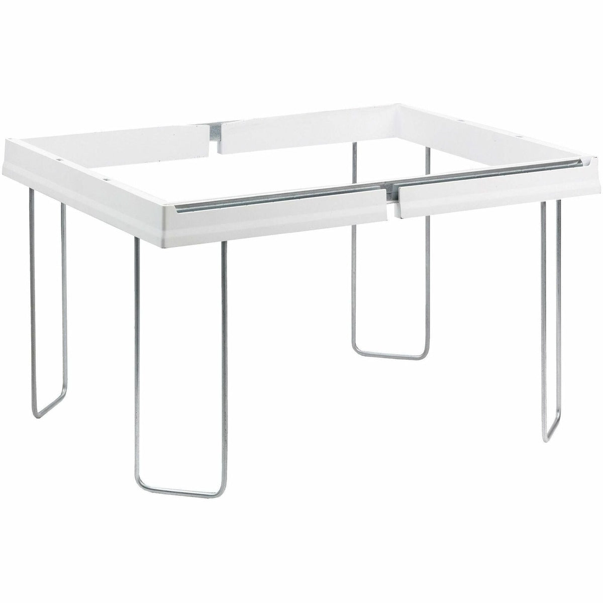 Smead Heavy-Duty Adjustable Hanging Folder Frame - Letter - 16’’ to 24’’ Long - Steel Plastic - White - 1 / Box