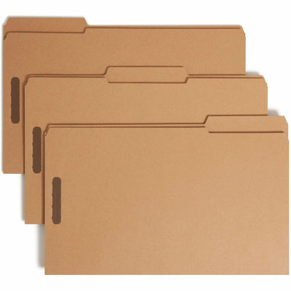 Smead Legal Fastener Folder - 8.5’’ x 14’’ 3/4’’ Expansion - 50/Box - Folders